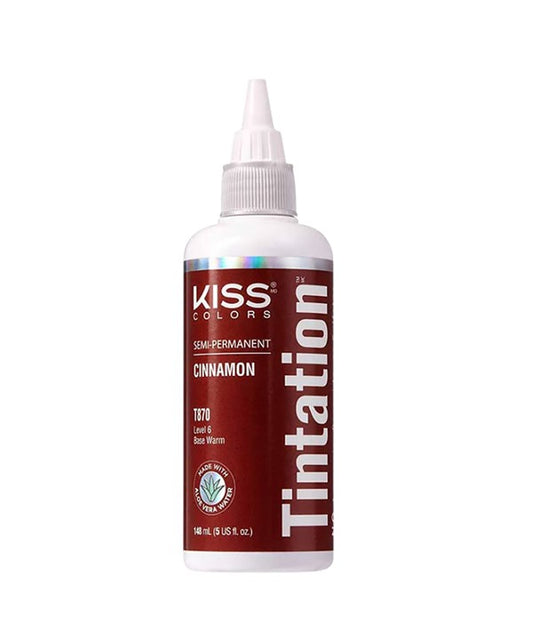 KISS COLORS TINTATION SEMI PERMANENT CINNAMON T870 148 ml Hair Color Asetena Pa 