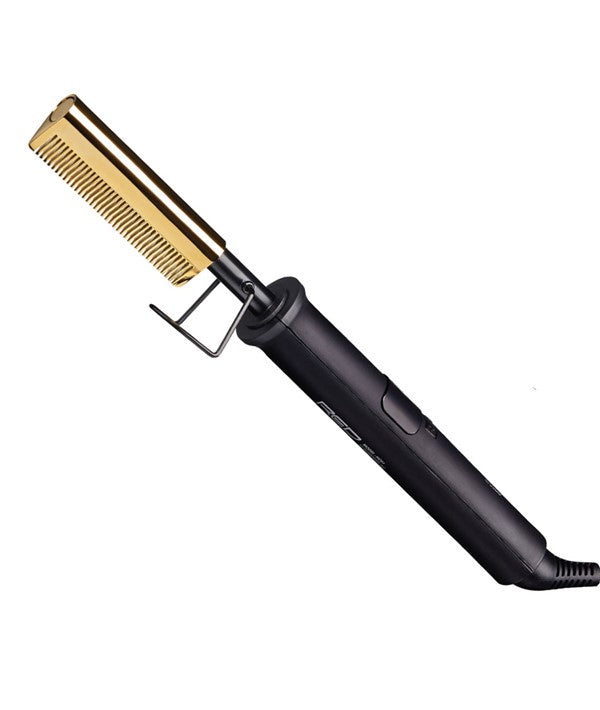 RED BY KISS SMALL SIZE TEETH HOT STYLER PRESSING COMB HC08G Hot Irons Asetena Pa 
