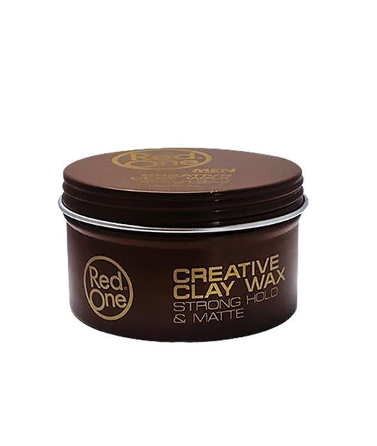 RED ONE CREATIVE CLAY WAX 100 ml Men Hair Styling Asetena Pa 