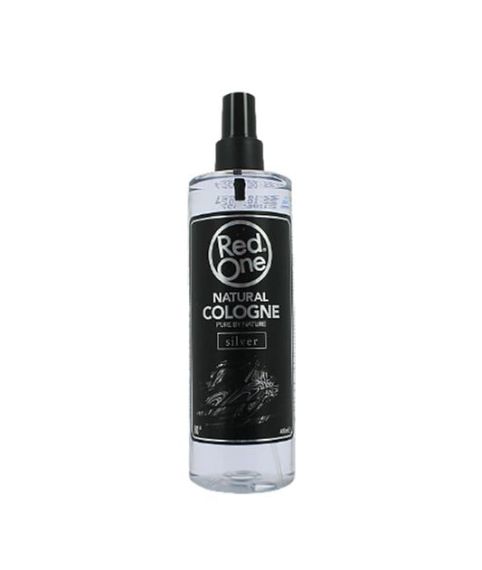 RED ONE SILVER NATURAL COLOGNE 400 ml Shaving Asetena Pa 