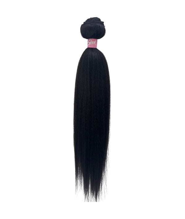 REMY GORGEOUS PERM YAKI WEAVE 24'' Color 4 Synthetic Weave Hair Asetena Pa 