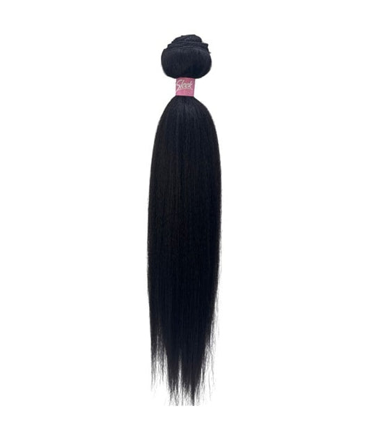 REMY GORGEOUS PERM YAKI WEAVE 24'' Color 4 Synthetic Weave Hair Asetena Pa 