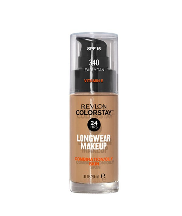 COLORSTAY LONGWEAR MAKE UP FOUNDATION 340 EARLY TAN 30 ML Foundation Asetena Pa 
