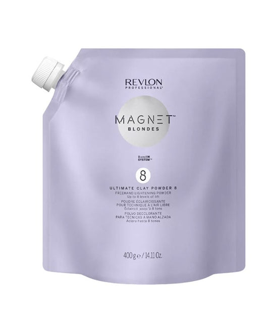 MAGNET BLONDE 8 ULTIMATE CLAY POWDER 400 g Hair Color Asetena Pa 
