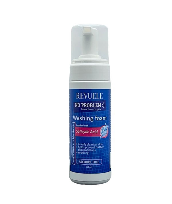 REVUELE NO PROBLEM SALICYLIC ACID WASHING FOAM 150 ml Skin Wash Asetena Pa 
