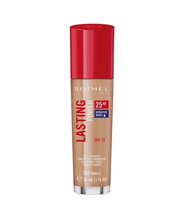 RIMMEL LASTING FINISH 25H HYDRATION BOOST FOUNDATION 30 ML Color 070 Sesame Foundation Asetena Pa 