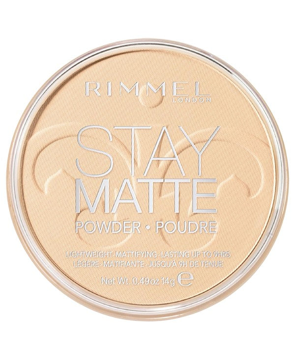 RIMMEL STAY MATTE PRESSED POWDER 14 g Color 002 Face Powder Asetena Pa 