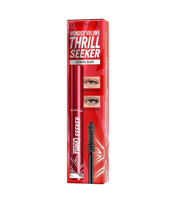 WONDER VOLUME THRILL SEEKER MASCARA EXTREME BLACK 8 ml Eye Makeup Asetena Pa 