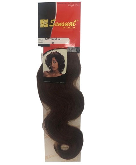 SENSUAL COLLECTION HH BODY WAVE 16 Color F2/27 Human Hair Bundles Asetena Pa 
