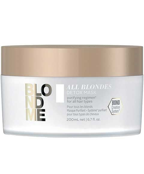 BLONDME ALL BLONDES DETOX MASK 200 ml Treatments Asetena Pa 