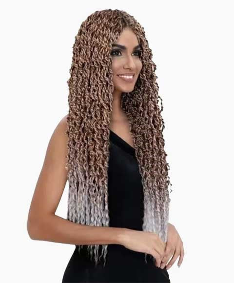 SLEEK CRO LOOSE PASSION TWIST BRAIDS 28 Color 1 Hair for Braid Extensions Asetena Pa 