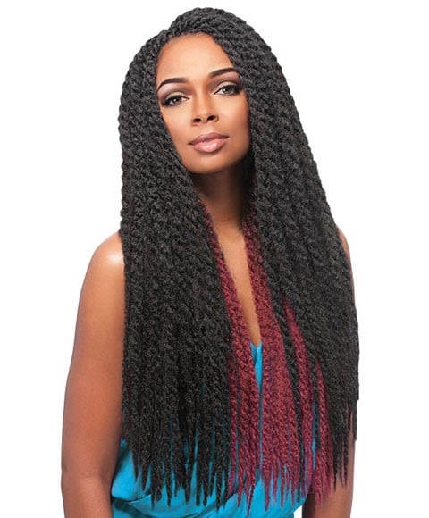 AFRICAN COLLECTION SYN SAMBA TWIST 50 Color 33 Hair for Braid Extensions Asetena Pa 