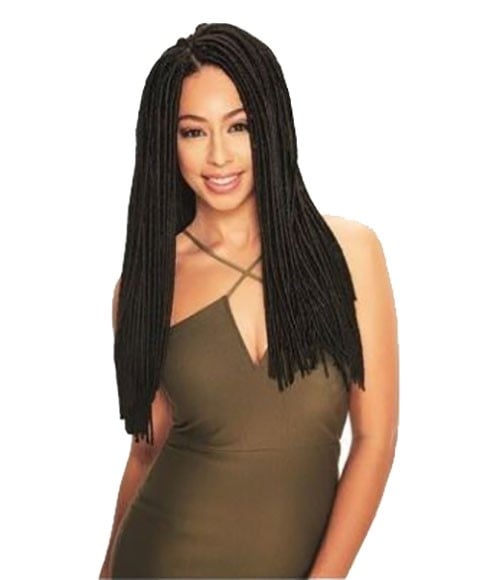 FASHION IDOL EXPRESS SYN JAMAICA FAUX LOCKS 18 Color Dark Red Hair for Braid Extensions Asetena Pa 