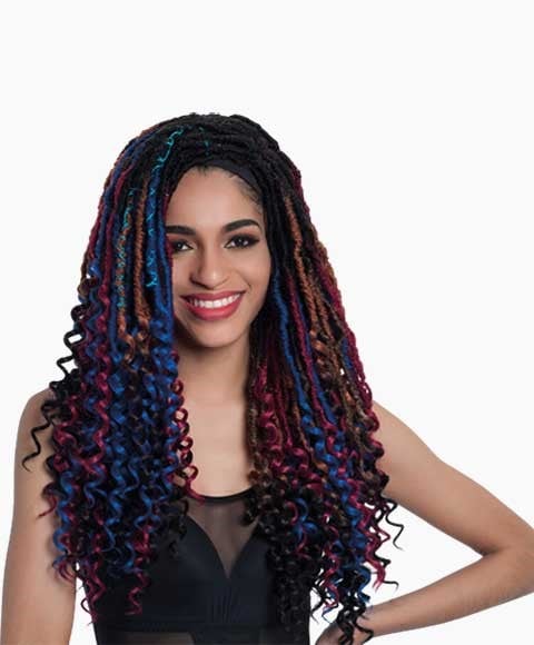 FREEDOM SYN CRO CURL FAUX LOCS 20 Color 4 Hair for Braid Extensions Asetena Pa 