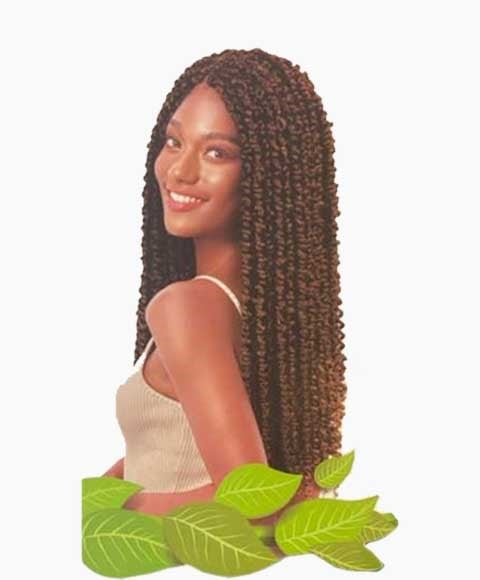 FREEDOM SYN CRO WATER CURL 18'' Color 1B Hair for Braid Extensions Asetena Pa 
