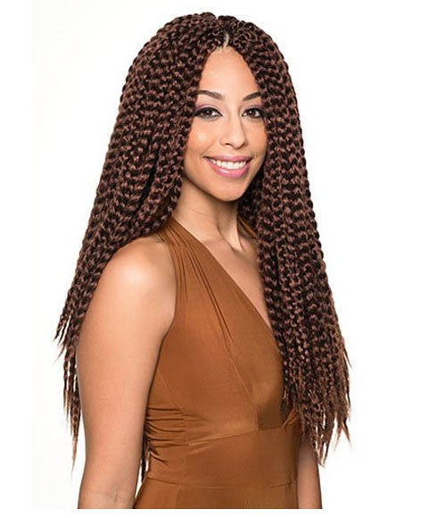 FASHION IDOL EXPRESS SYN MAMBO BOX BRAID 20 Color 1B Hair for Braid Extensions Asetena Pa 