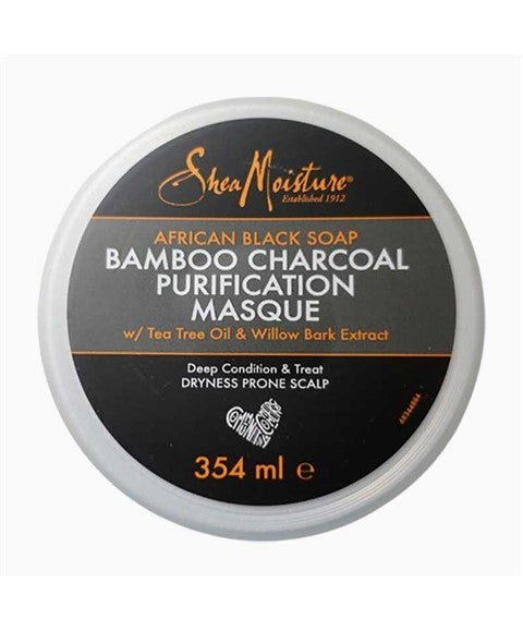 AFRICAN BLACK SOAP BAMBOO CHARCOAL PURIFICATION MASQUE 340 g Treatments Asetena Pa 