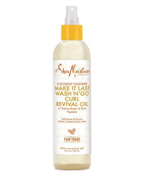 COCONUT CUSTARD MAKE IT LAST WASH N GO CURL REVIVAL OIL 237 ml Sprays, Serums and Oils Asetena Pa 