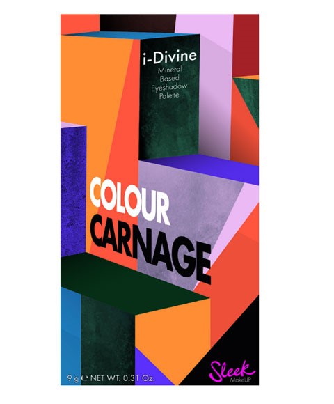 SLEEK I DIVINE EYESHADOW PALETTE COLOUR CARNAGE 1287 Eye Makeup Asetena Pa 