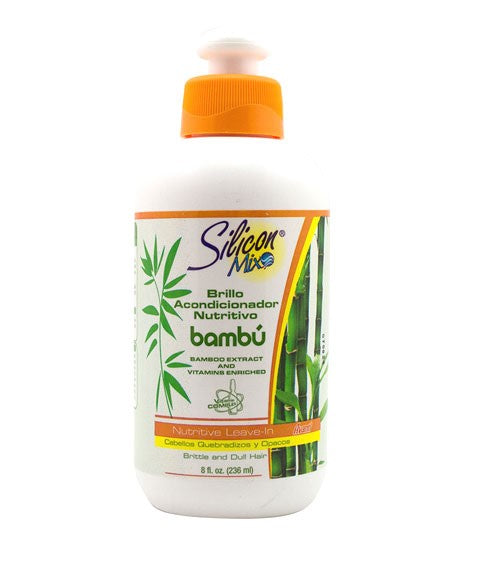 SILICON MIX BAMBOO EXTRACT NUTRITIVE LEAVE IN TREATMENT 236 ml Treatments Asetena Pa 