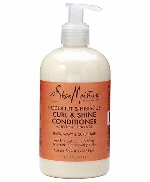 COCONUT AND HIBISCUS CURL AND SHINE CONDITIONER 384 ml Conditioner Asetena Pa 
