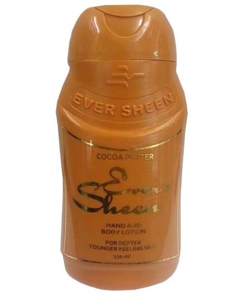 EVER SHEEN COCOA BUTTER HAND AND BODY LOTION 750 Skin Moisturizing Asetena Pa 