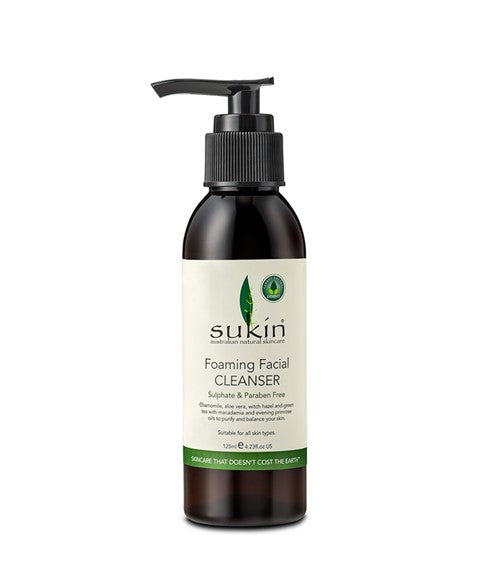 AUSTRALIAN NATURAL SKINCARE FOAMING FACIAL CLEANSER 125 ml Skin Wash Asetena Pa 