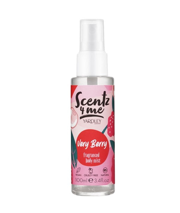 SCENT 4 ME VERY BERRY FRAGRANCED BODY MIST 100 ml Perfumes for Value Asetena Pa 