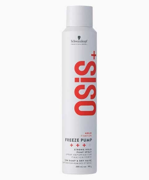 OSIS PLUS HOLD FIXATION FREEZE PUMP STRONG HOLD PUMP SPRAY 200 ml Sprays, Serums and Oils Asetena Pa 