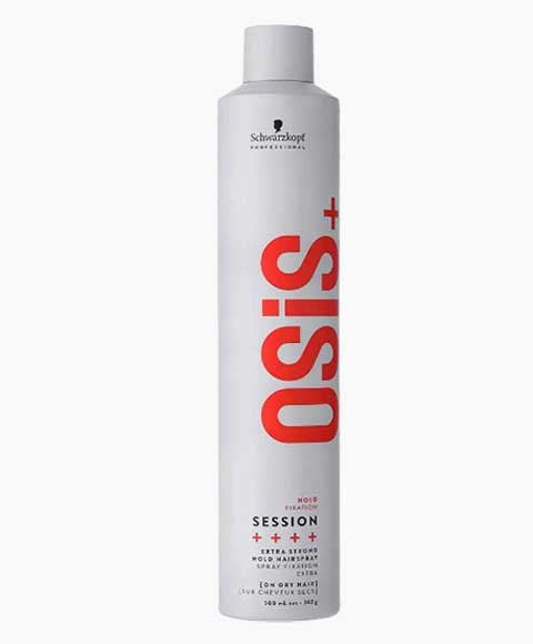OSIS PLUS HOLD FIXATION SESSION EXTRA STRONG HOLD HAIRSPRAY 500 ml Sprays, Serums and Oils Asetena Pa 