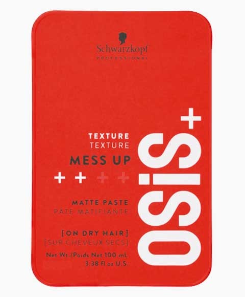 OSIS PLUS TEXTURE MESS UP MATTE PASTE 100 ml Relaxer n Texturizer Asetena Pa 