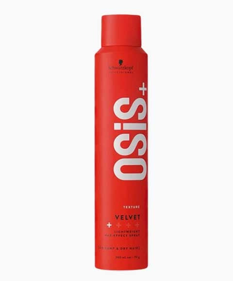 OSIS PLUS TEXTURE VELVET LIGHTWEIGHT WAX EFFECT SPRAY 200 ml Sprays, Serums and Oils Asetena Pa 