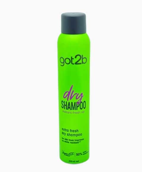 GOT2B INSTANT FRESH UP EXTRA FRESH DRY SHAMPOO 200 ml Shampoo Asetena Pa 