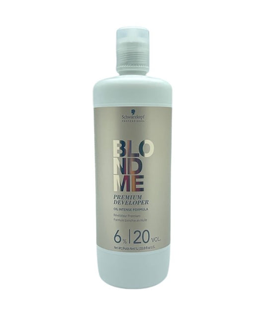 BLONDME PREMIUM DEVELOPER OIL FORMULA 1000 ml Color 6 % 20 Vol Hair Color Asetena Pa 