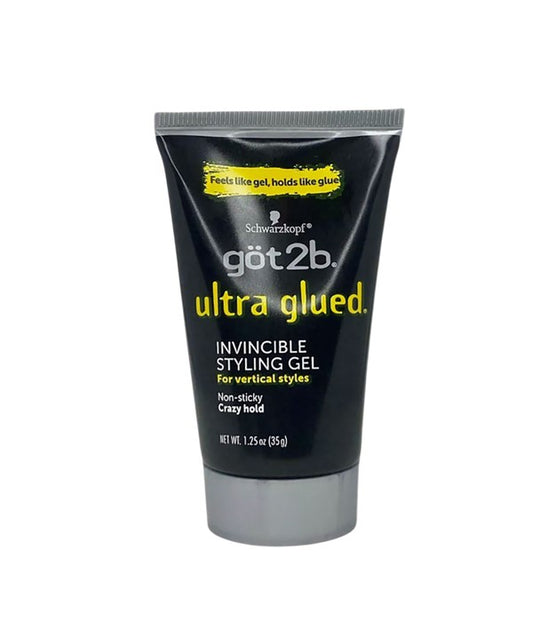 GOT2B ULTRA GLUED INVINCIBLE STYLING GEL 35g Hair Styling Asetena Pa 