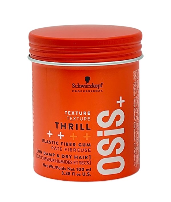 OSIS PLUS THRILL TEXTURE ELASTIC FIBER GUM 100 ml Hair Styling Asetena Pa 