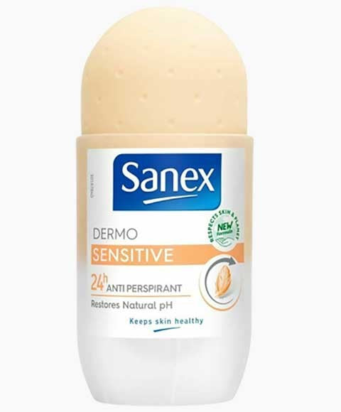 SANEX DERMO SENSITIVE ANTI PERSPIRANT ROLL ON 50 ml Body Care Asetena Pa 