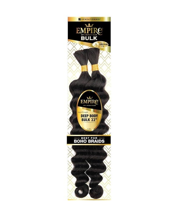 EMPIRE HUMAN HAIR DEEP BODY BULK 22 Color 4 Human Hair Braids Asetena Pa 
