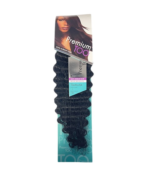 PREMIUM TOO HH DEEP WAVE BULK 18 Color 1 Human Hair Braids Asetena Pa 