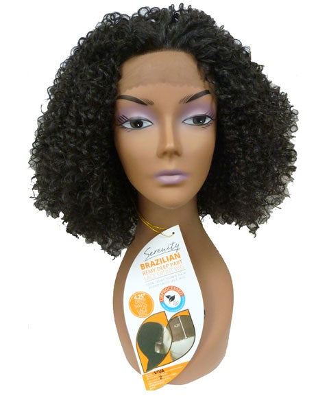 BRAZILIAN REMI DEEP PART BLENDED HH VIVA SWISS LACE WIG  Color 613 Human Hair Wigs Asetena Pa 