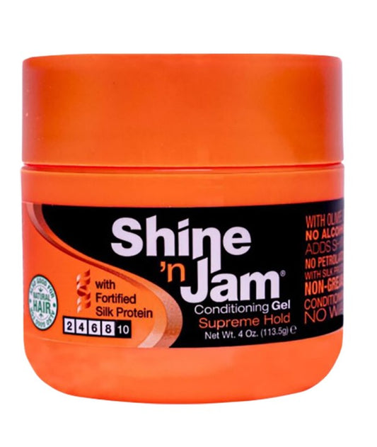 SHINE N JAM SUPREME HOLD CONDITIONING GEL 227 g Hair Styling Asetena Pa 