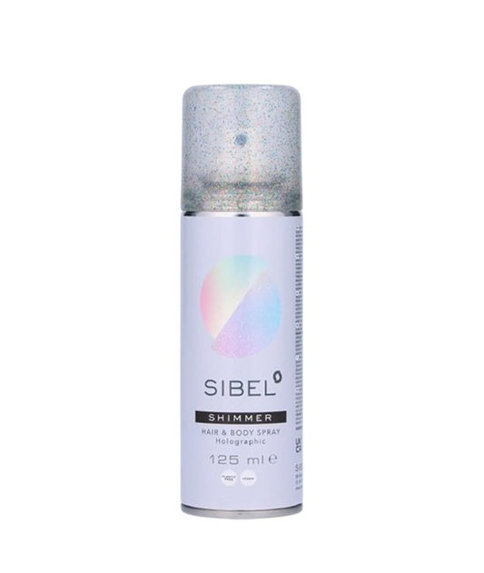 SIBEL SHIMMER HAIR AND BODY SPRAY HOLOGRAPHIC 125 ml Hair Color Asetena Pa 