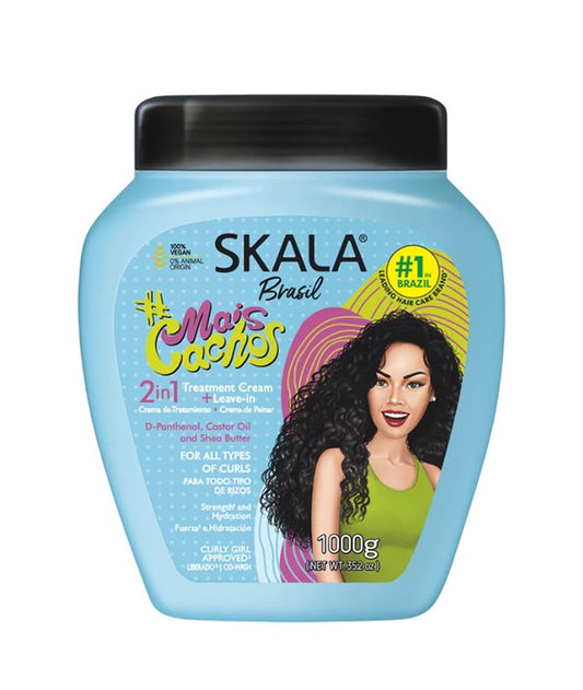 SKALA EXPERT MAIS CACHOS 2 IN 1 LEAVE IN TREATMENT CREAM 1000 g Treatments Asetena Pa 
