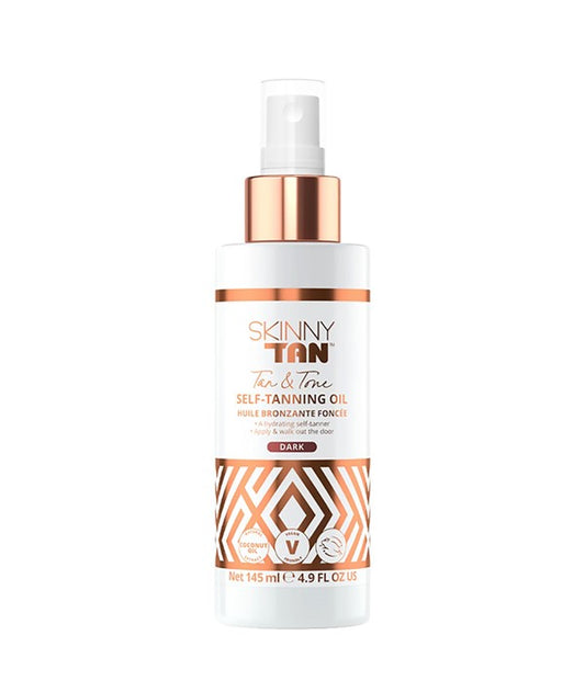 TAN AND TONE SELF TANNING OIL DARK 145 ml Skin Treatments Asetena Pa 