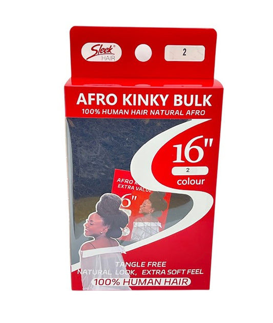 SLEEK AFRO KINKY BULK 10" Color 1 Hair for Braid Extensions Asetena Pa 