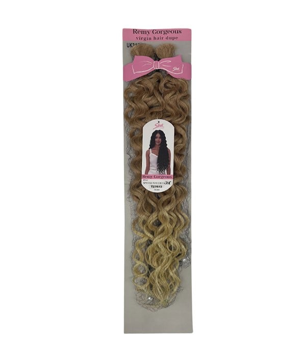 REMY GORGEOUS SPANISH WAVE BULK 24'' Color 2 Hair for Braid Extensions Asetena Pa 