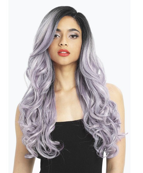 SPOTLIGHT SYN ADRIANA LUXURIOUS LACE PARTING WIG  Color TT8/ROSEGOLD Lace Wigs Asetena Pa 