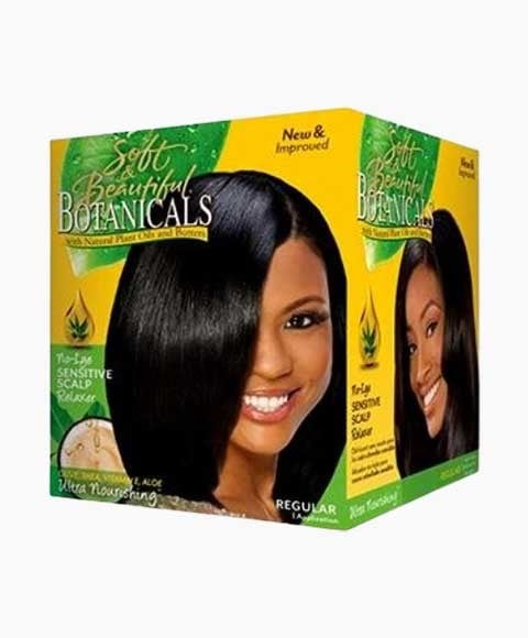 BOTANICALS NO LYE SENSITIVE SCALP RELAXER 1 Application Kit Color Regular Relaxer n Texturizer Asetena Pa 