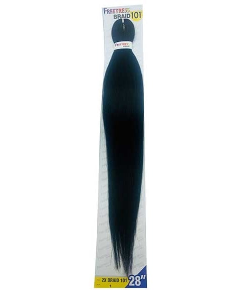 FREETRESS 101 SYN 2X BRAID 28 Color OM3TSUNNY Hair for Braid Extensions Asetena Pa 