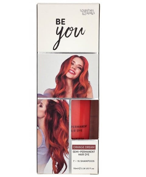 BE YOU ORANGE DREAM SEMI PERMANENT HAIR DYE 70 ml Hair Color Asetena Pa 